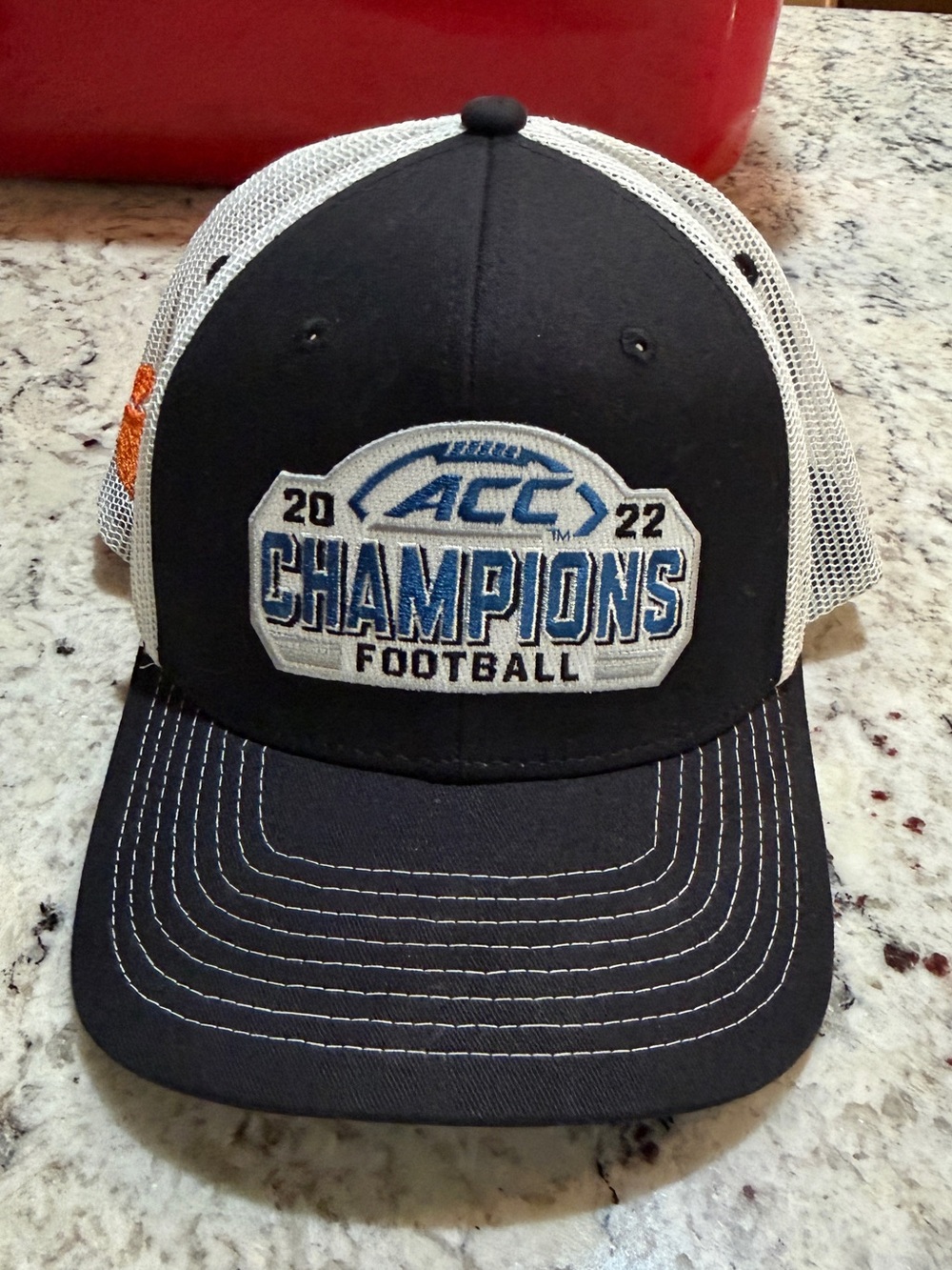 Zephyr Clemson Tigers 2022 ACC Football Champions Trucker Hat